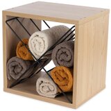 Compactor Držač za boce vina u dekoru jasena u prirodnoj boji broj boca 12 kom 36,5x36x29 cm Macon – | shoptok.hr