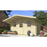 Male kuće Drvena vrtna kućica CLARA 445 × 400 cm sa šindrom | shoptok.hr