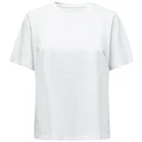 Only Puloverji T-Shirt S/S Tee -Noos - White Bela