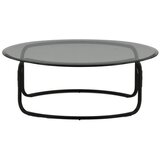 Furniture Fashion Lomma klub stolić ⌀110 cm, crni Slike