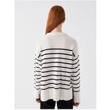 LC Waikiki Crew Neck Striped Long Sleeve Women&#039;s Knitwear Sweater | Shoptok.si