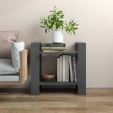 vidaXL Ormarić za knjige / sobna pregrada sivi 60x35x57 cm od borovine Cijene