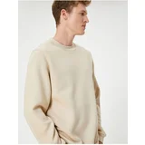 Koton Basic Sweatshirt Crew Neck Long Sleeve