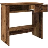 vidaXL Pisalna miza starinski les 80x40x75 cm inženirski les | Shoptok.si