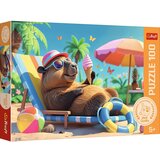Trefl Puzzle Opuštanje u stilu kapibare - 100 delova Cene