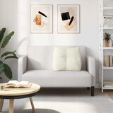  Jastuk za leđa Krema 60 x 24 x 50 cm Baršun | shoptok.hr