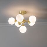  Endon 76501 - Zlatni luster na štangu OSCAR 6xG9/5W/230V | Eponuda.com