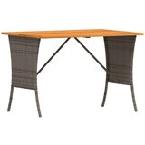  4-dijelni set vrtnih sofa od poliratana s jastucima sivi | shoptok.hr