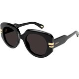 Chloe CH0257S 001 ONE SIZE (52) Črna/Siva Cene