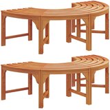  Klupa pod drvetom 2 pcs Prirodna 160 x 80 x 45cm | Eponuda.com