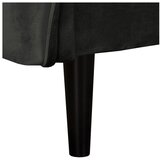 Ropez Tamno siva baršunasti sofa 138 cm Juli – | shoptok.hr