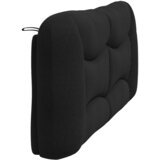  Jastuk za uzglavlje Hvar crni 180 cm od tkanine | shoptok.hr