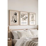WALLXPERT Ç-300593 - 5070 Višenamenski dekorativni set slika (3 komada) | Eponuda.com