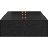  Krevet s ladicama Crni hrast 90 x 190 cm Konstruirano drvo | shoptok.hr