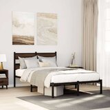 vidaXL Okvir kreveta bez madraca s uzglavljem boja hrasta 120x200 cm | shoptok.hr