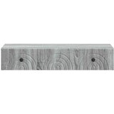 Stolna montirana na zid Siva sonoma 87 5 x 34 5 x 17 cm | shoptok.hr