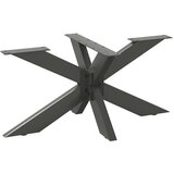 vidaXL Noga klub stolića u obliku pauka antracit 98x58x(42-43) cm čelik - Antracit 98 x 58 x (42-43) cm 1 1 Cijene