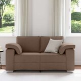  Dvostruki kauč smeđi 120 cm tkanina | shoptok.hr