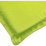  Blazina za ležalnik svetlo zelena 200x50x3 cm oxford tkanina, (20623492) | Shoptok.si