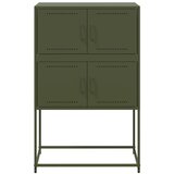  Komoda maslinastozeleni 68,5x38,5x107 cm čelična | Eponuda.com