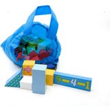  Drvene kocke u boji 52/1 – kreativna igra za male graditelje | shoptok.hr