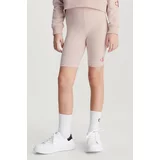 Calvin Klein Jeans Otroške kratke hlače roza barva