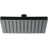 Tuš ruža SQ Black a200B 200x200mm 12112B