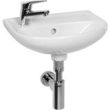 Jika 8153810001051 Lyra Plus 40 x 31 cm stenski keramični umivalnik z odprtino za armaturo na levi strani | Shoptok.si