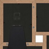 vidaXL Foto okvir za 4x(10x15 cm) fotografije svetlo rjav MDF | Shoptok.si