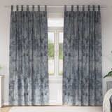 vidaXL Velvet zavese 2 kosa z gromi Srebrna siva 225x140 cm | Shoptok.si