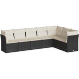  8-dijelni set vrtnih sofa od poliratana s jastucima | shoptok.hr