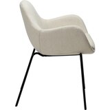 DAN-FORM Denmark Krem fotelja od bouclé tkanine Zimmer – | shoptok.hr