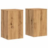vidaXL Stojalo za rastline 2 kosa artisan hrast 30x30x50 cm inž. les, (21317361) Cene