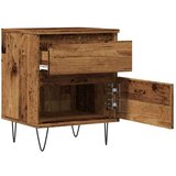 vidaXL Noćni ormarići 2 kom Staro drvo 40x35x50 cm Konstruirano drvo | shoptok.hr