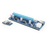 Gembird PCI Riser Mining Extender USB3.0 PCI-ex 6-pin power connector, SATA, RC-PCIEX-03 | Eponuda.ba