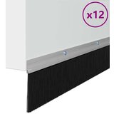  Skrbniki za vrata z vijaki 12 pcs srebrna 100 cm, (5000113342) | Shoptok.si