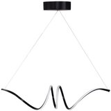 Opviq eridani black-white light black chandelier Cene
