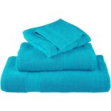 vidaXL Ručnici za ruke 10 kom tirkizni 50x100 cm 600 gsm 100 % pamuk | shoptok.hr