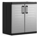 nizka pvc omara detroit xl, 2 polici, 25 kg/polico, 93X89X54 cm