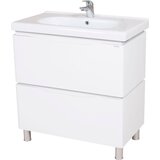 Aqua rodos ormarić s umivaonikom venice - 80 cm bijeli podni | shoptok.hr