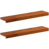  Prozorske klupice 2 kom. Smeđa 80 x 15 x 2 cm | shoptok.hr