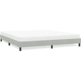 vidaXL Okvir kreveta bez madraca svijetlo sivi 180x210 cm baršun | shoptok.hr