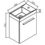 Kolpa San OGK 40/90 WH - Ogledalo (Bela Barva) (EAN: 3838987503101) | Shoptok.si