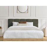 Bobochic Paris Zelena oblazinjena oblazinjena/iz iverne plošče zakonska postelja s prostorom za shranjevanje z letvenim dnom 180x200 cm Kumo – | Shoptok.si