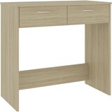Maison Chic Pisalna miza - pisarniška miza - Računalniška miza sonoma hrast 80x40x75 cm inženirski les, (21785705) | Shoptok.si