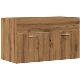 Maison Chic Omarica za umivalnik - Umivalniška omarica artisan hrast 100x38,5x45 cm inž. les, (21758914) Cene