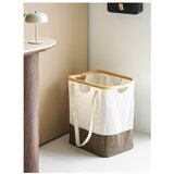 House Nordic Smeđa/krem tekstilna košara za rublje Noto – | shoptok.hr