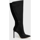 Aldo Usnjeni elegantni škornji Milann ženski, črna barva, 13658290.MILANN