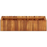  Vrtna posuda za sadnju od masivnog bagremovog drva 100x30x25 cm | Eponuda.com
