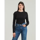 Petit Bateau Majice z dolgimi rokavi ML COL ROND Črna | Shoptok.si